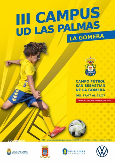 Apertura de Inscripciones para el III Campus UD Las Palmas en San Sebastián de La Gomera