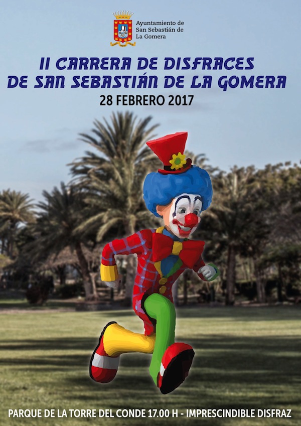 Todo preparado para la carrera de disfraces del próximo martes en San Sebastián de La Gomera