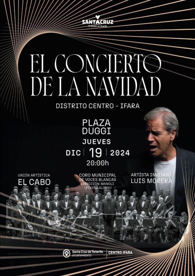 La Unión Artística El Cabo y Luis Morera actuan en la plaza Duggi