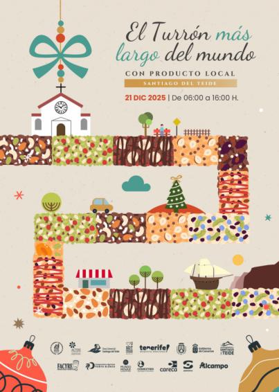 El domingo 21 de diciembre se elaborará el turrón más largo del mundo