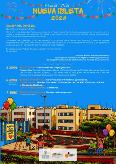 Las Palmas de Gran Canaria celebra las fiestas de Nueva Isleta