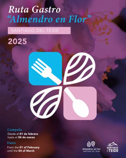 Santiago del Teide celebra la Ruta Gastronómica del Almendro en Flor