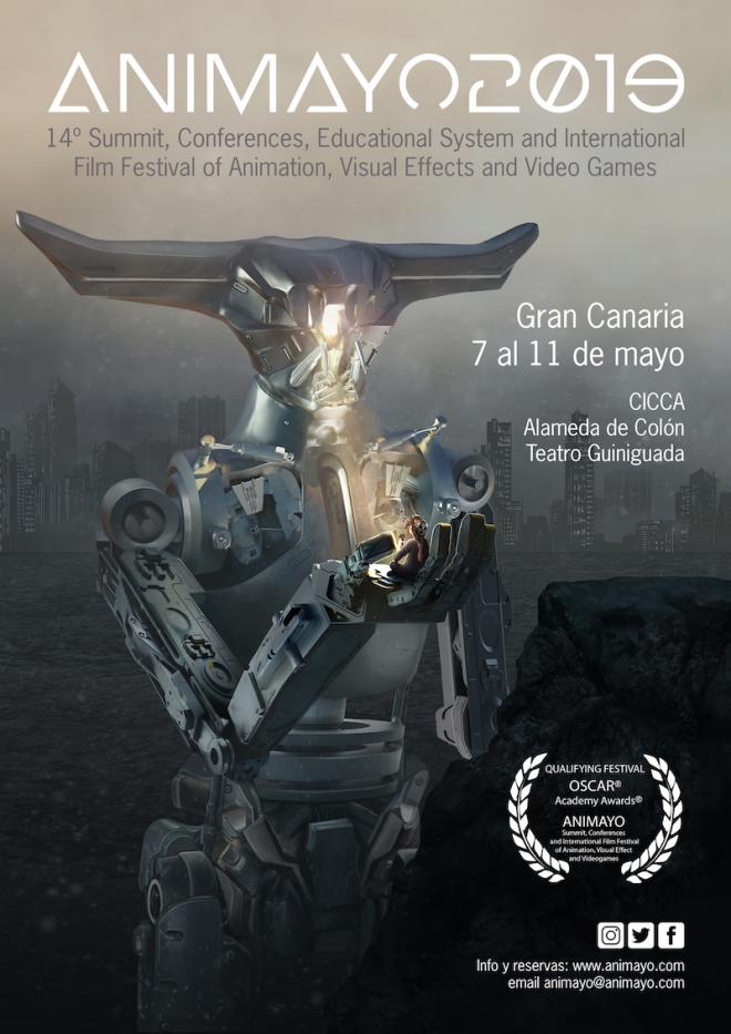 Empresas nacionales de la industria del cine reclutarán talento canario en Animayo Gran Canaria 2019
