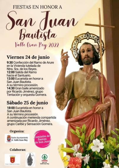 Valle Gran Rey presenta el programa de actos con motivo de las Fiestas en honor a San Juan Bautista