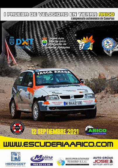 I Prueba de Velocidad en 'Tierra Arico' valedero para el Campeonato Regional