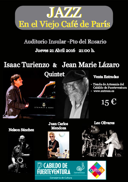 'Jazz en el Viejo Café de París' en el Auditorio Insular