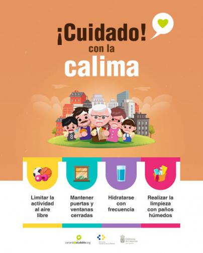 Sanidad recomienda extremar las precauciones ante el episodio de calima