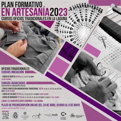 Cursos avanzados de indumentaria tradicional, bordado y calado