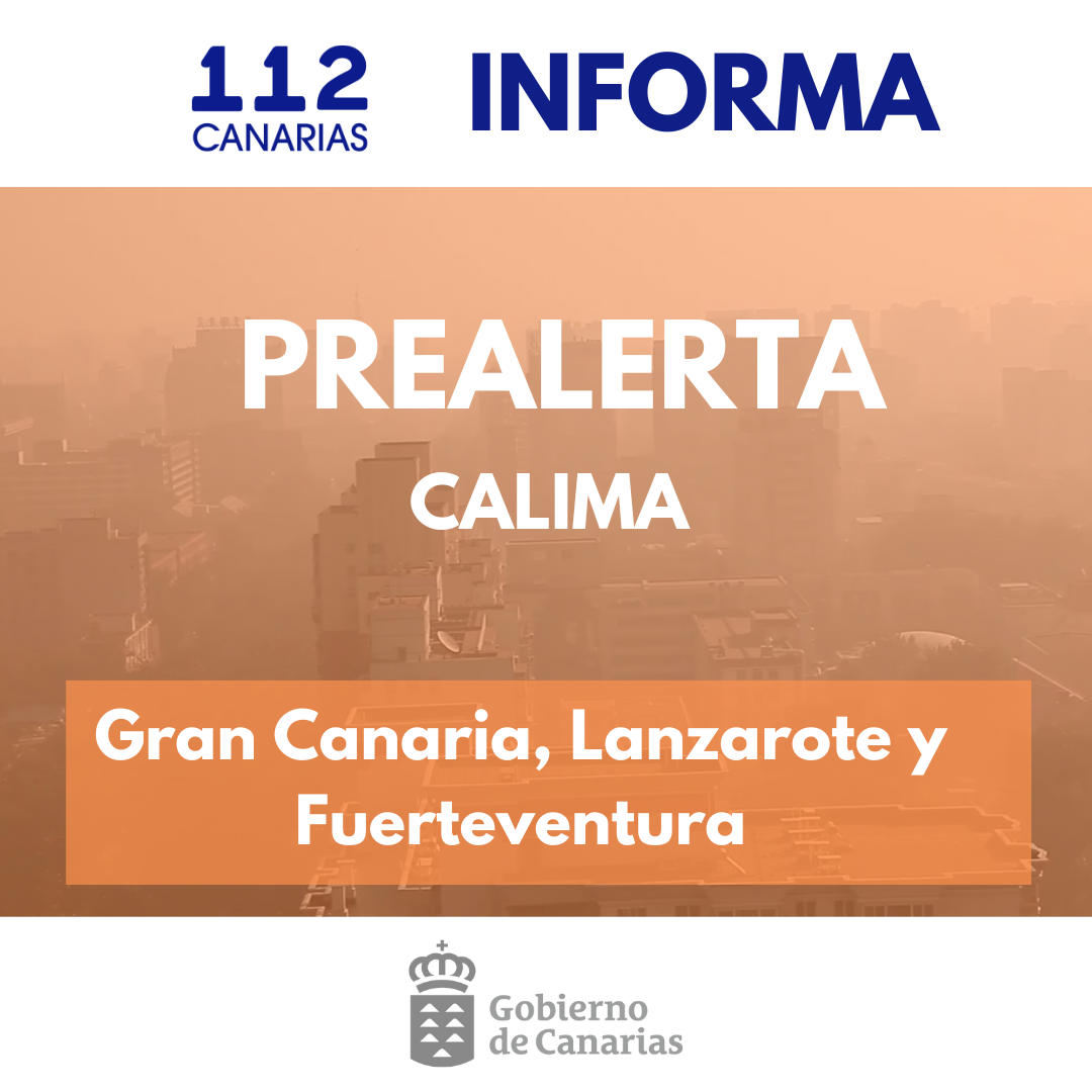 El Gobierno declara la prealerta por calima en las islas orientales