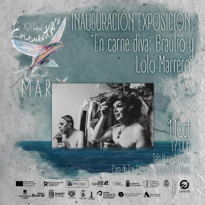 Dos figuras esenciales del arte del transformismo en Canarias