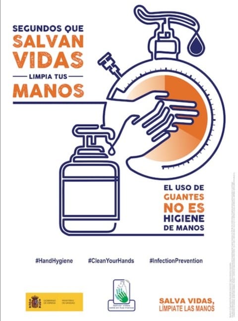 Los hospitales públicos canarios conmemoran el Día Mundial de la Higiene de Manos
