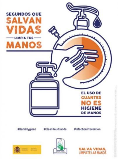 Los hospitales públicos canarios conmemoran el Día Mundial de la Higiene de Manos