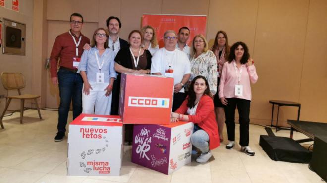 Vanesa Frahija elegida nueva secretaria general de CCOO Canarias