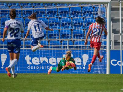 Victoria del Costa Adeje Tenerife Egatesa en el Heliodoro ante el Atlético de Madrid
