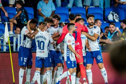 El CD Tenerife consigue su sexto triunfo consecutivo