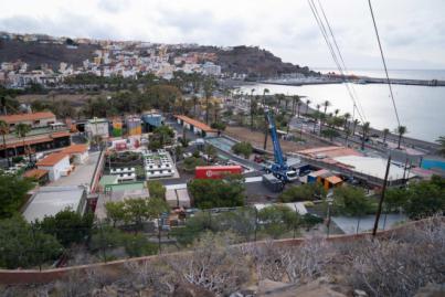Recuperación eléctrica en La Gomera tras caída de red