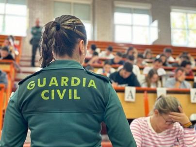 Casi 28.000 candidatos se presentan a las oposiciones de la Guardia Civil