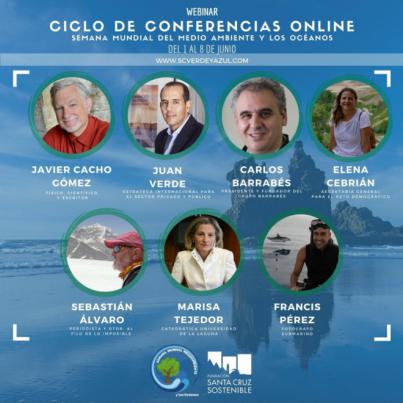 Santa Cruz celebra el Día del Medio Ambiente y de los Océanos con un ciclo de conferencias online