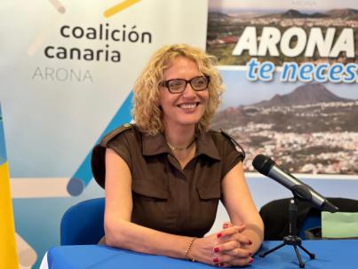 Clari Pérez es elegida candidata de Coalición Canaria a la Alcaldía de Arona