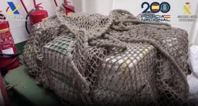 Interceptado un velero con 500 kilos de cocaína en aguas del Atlántico Norte