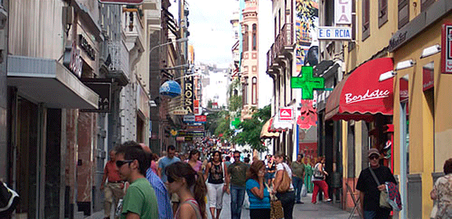 Las ventas del comercio minorista caen en Canarias un 1,1% en agosto, uno de los mayores descensos