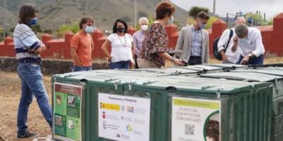 80 composteras a centros educativos y familias que participan en los programas de sostenibilidad