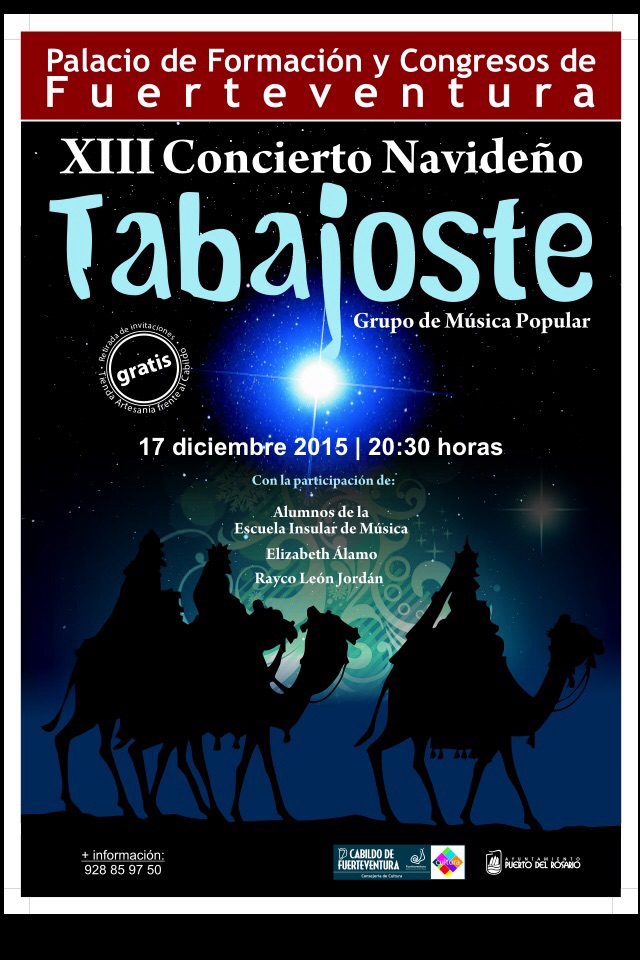 Tabajoste protagoniza el XIII Concierto Navideño