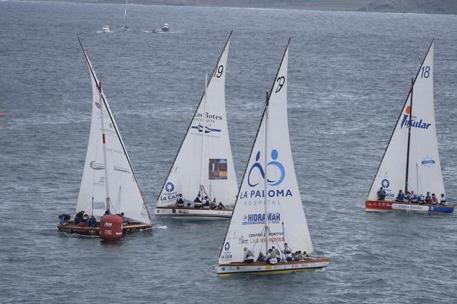 La bahía capitalina acoge un vibrante Concurso de Vela Latina Canaria