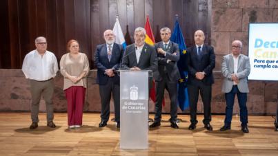 Empresarios y sindicatos apoyan el objetivo del Decreto Canarias