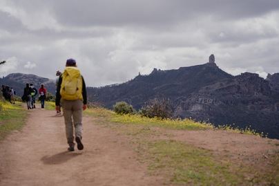 Contramapas camina Canarias para convertir el sendero GR131 en un aula al aire libre