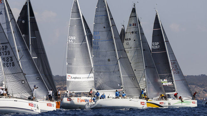 70 barcos de 20 países forman parte de la clase BMW ORC de la Copa del Rey de Vela