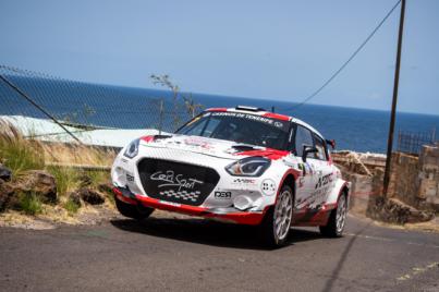 Dóniz y Hernández brillan en el Rally Ciudad de La Laguna