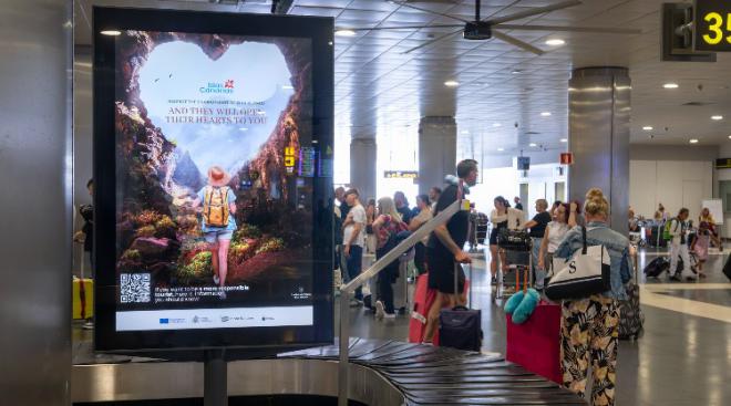Campaña de sensibilización medioambiental en los aeropuertos