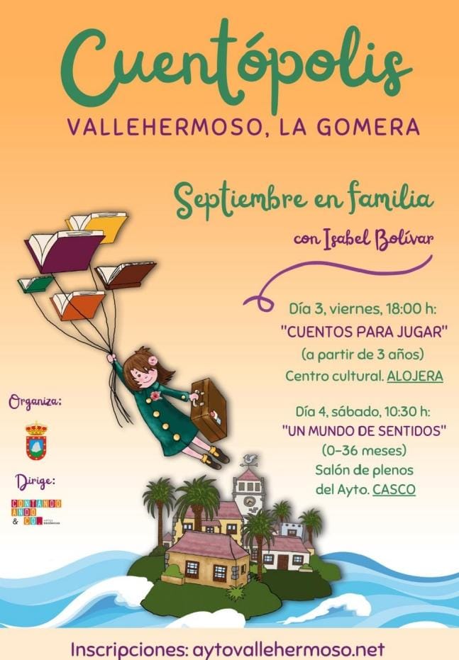 Vallehermoso arranca este viernes una programación estable de cuentos en familia
