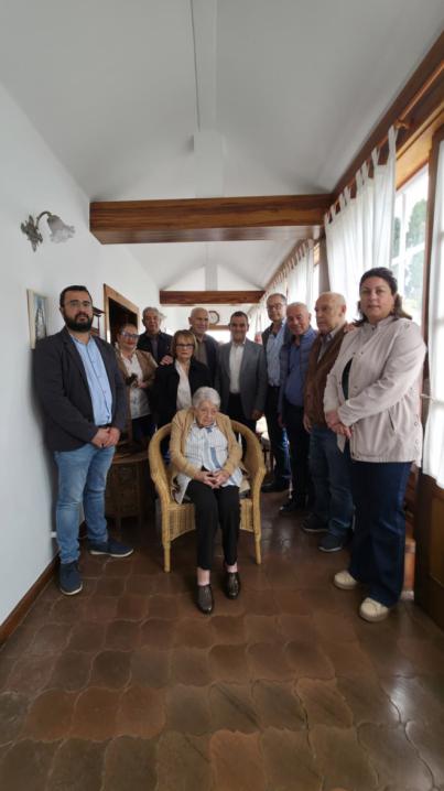 Villa de Mazo celebra los 100 años de Miriam Cabrera Medina