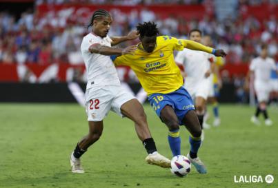Las Palmas merece más, pero vuelve a caer 1-0 en Sevilla