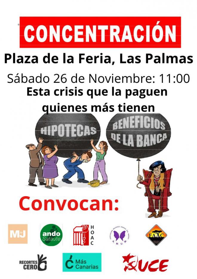 Concentración en Las Palmas