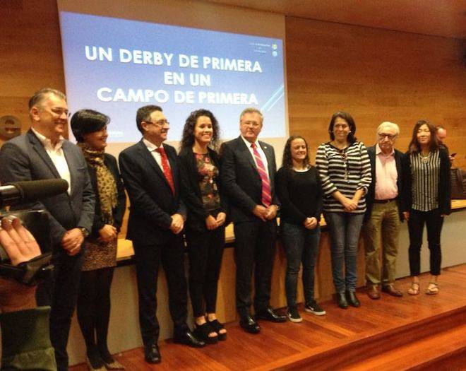 Presentado el derbi entre la U.D.Granadilla Tenerife Egatesa y la U.D. Tacuense