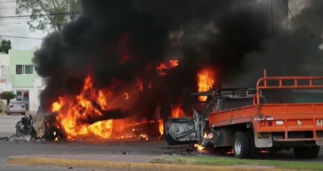 La detención del hijo de 'El Chapo' desata el caos en Culiacán