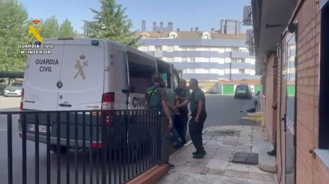 Detenido un empleado de extinción de incendios por provocar un gran incendio en Ávila