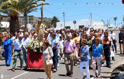 La Asomada se prepara para sus fiestas en honor a San José Obrero