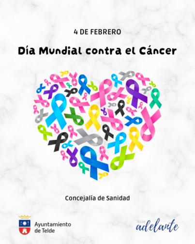 Telde se ilumina de verde para el Día Mundial contra el Cáncer