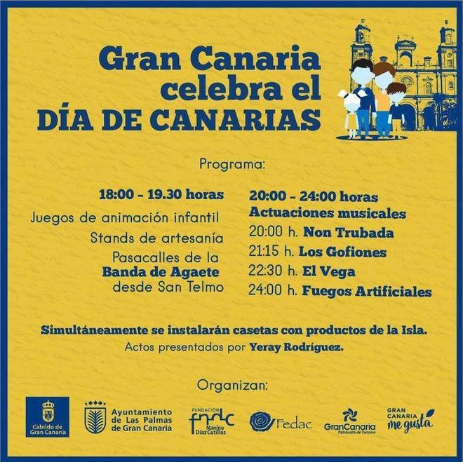 Día de Canarias en la Plaza de Santa Ana