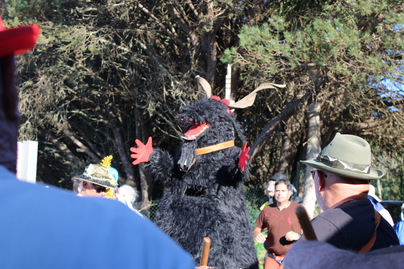 Teno Alto revive su carnaval ancestral con el diablo y el baile de Piñata