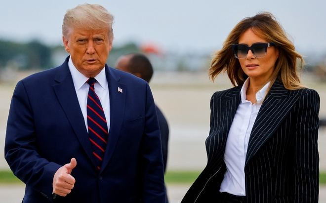 Trump y Melania dan positivo por coronavirus