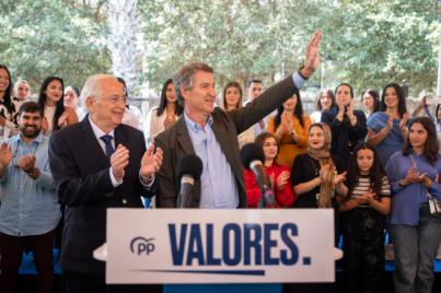 Feijóo se ofrece para dar a España una alternativa que la rescate de la indecencia