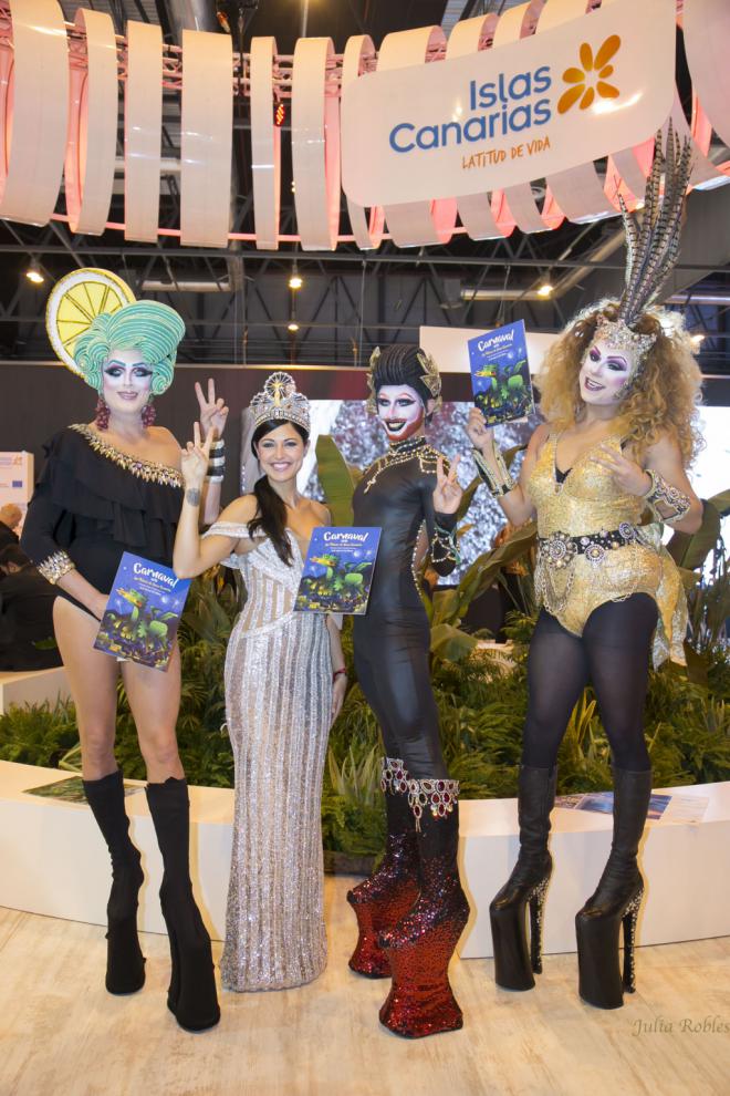 Las Palmas de Gran Canaria promociona su agenda cultural y su Carnaval en FITUR 2018