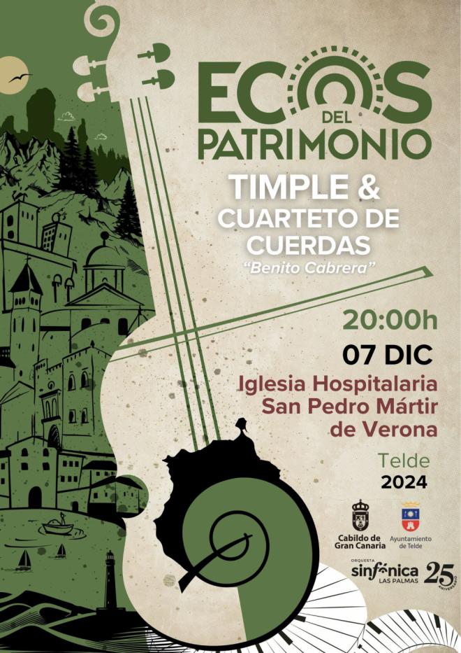La Orquesta Sinfónica de Las Palmas lleva sus 'Ecos del Patrimonio' a otros once municipios