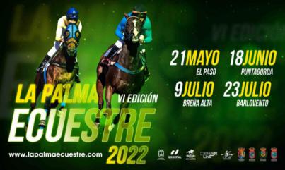 La Palma Ecuestre de mayo a julio con carreras en El Paso, Puntagorda, Breña Alta y Barlovento