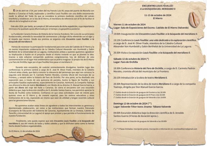 El Hierro celebra el 300 aniversario del 'Meridiano 0'